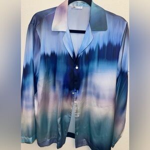 Zara Blue Gradient TOP ONLY